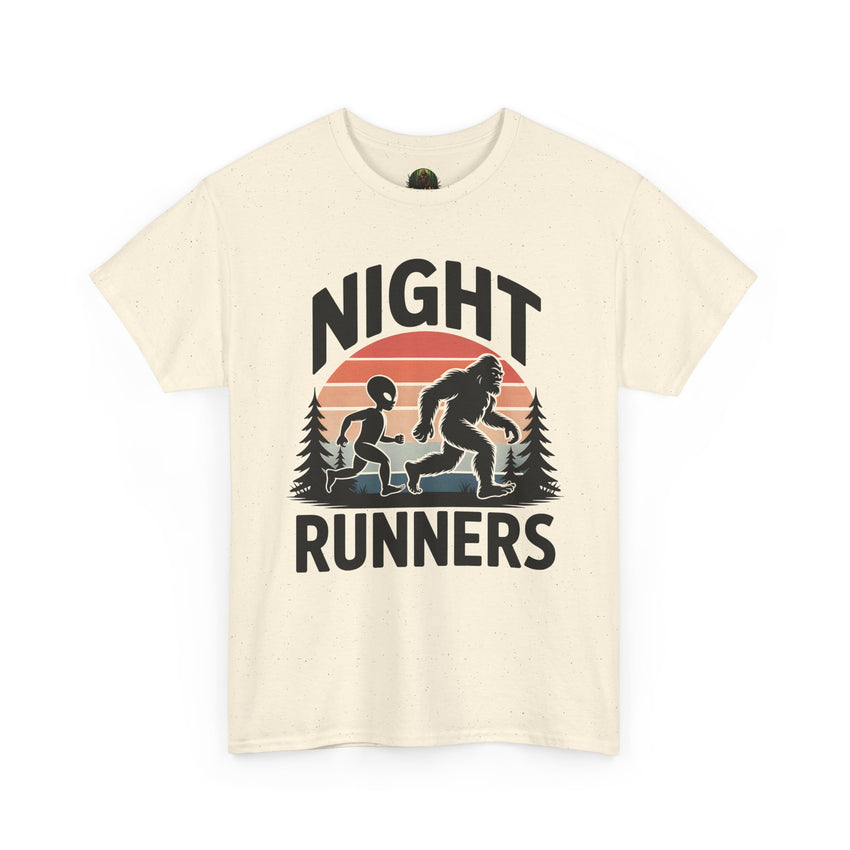 Night Runners Alien Unisex Cotton Tee