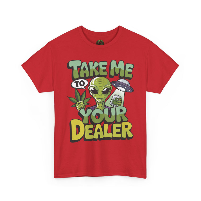 Alien Humor T-Shirt - Funny Graphic Tee for UFO Lovers