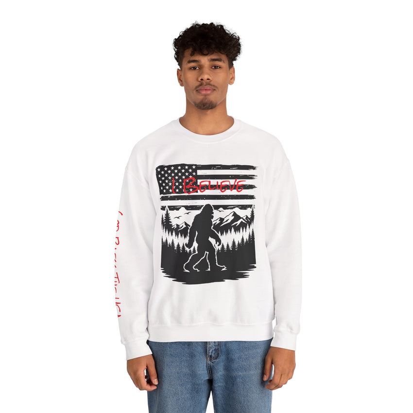 Bigfoot Believer Unisex Crewneck Sweatshirt