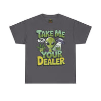 Alien Humor T-Shirt - Funny Graphic Tee for UFO Lovers