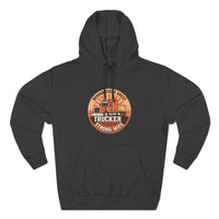 Trucker Strong Wife Fleece Hoodie