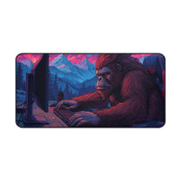 Gamer Desk Mat with Mountain Beast Design