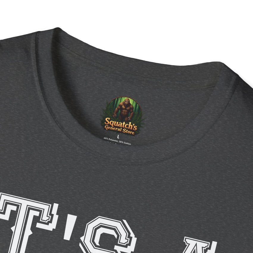 It's A Trap trumpet T-Shirt | Retro Striped Trombone Band Humor