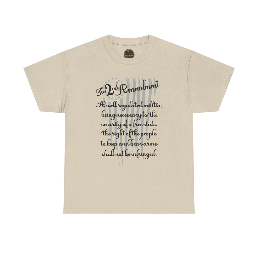 Second Amendment Unisex Heavy Cotton Tee Patriotic T-Shirt