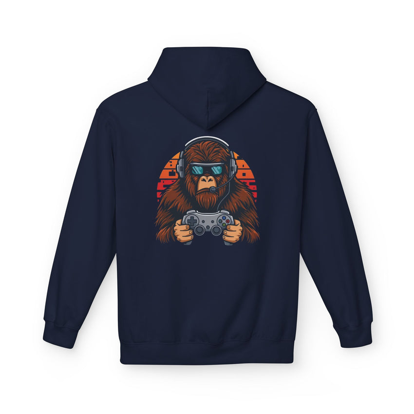 Gaming Ape Gamer Hoodie | Squatch Gaming Logo, Retro Controller