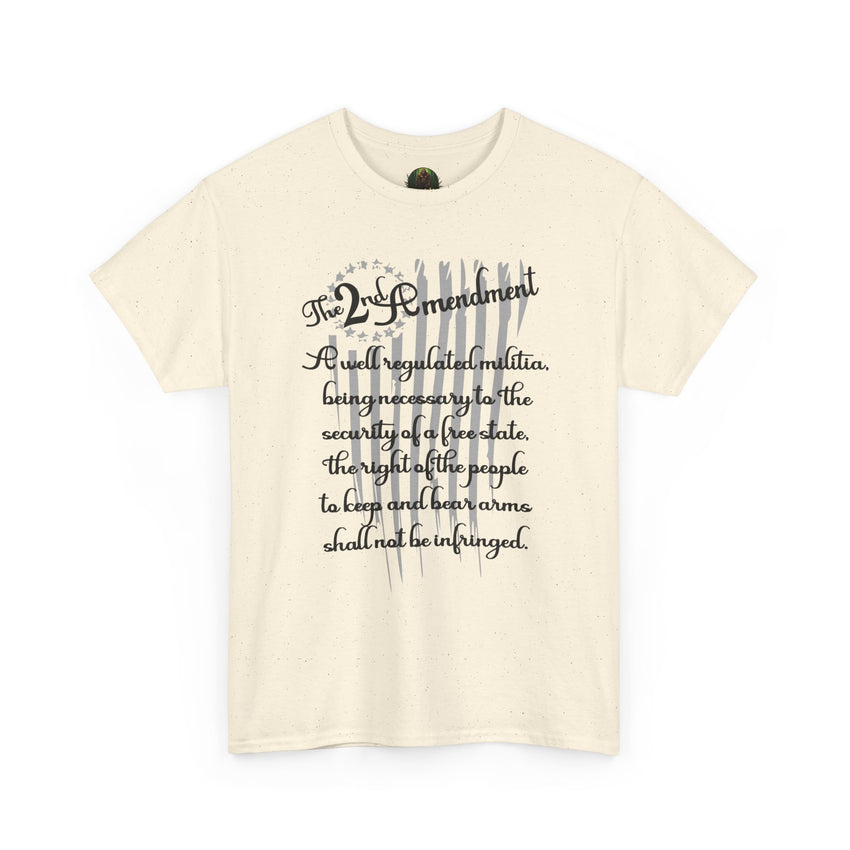 Second Amendment Unisex Heavy Cotton Tee Patriotic T-Shirt