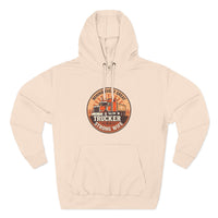 Trucker Strong Wife Fleece Hoodie