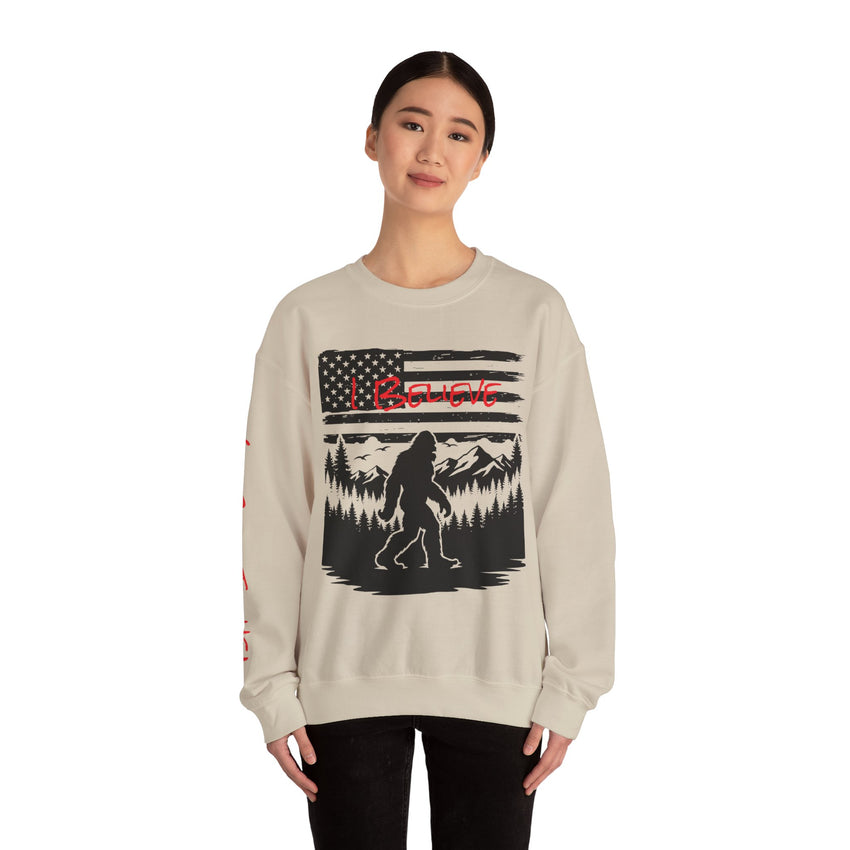 Bigfoot Believer Unisex Crewneck Sweatshirt