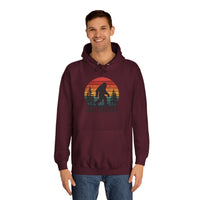 Retro Bigfoot Hoodie - "Gone Squatchin"