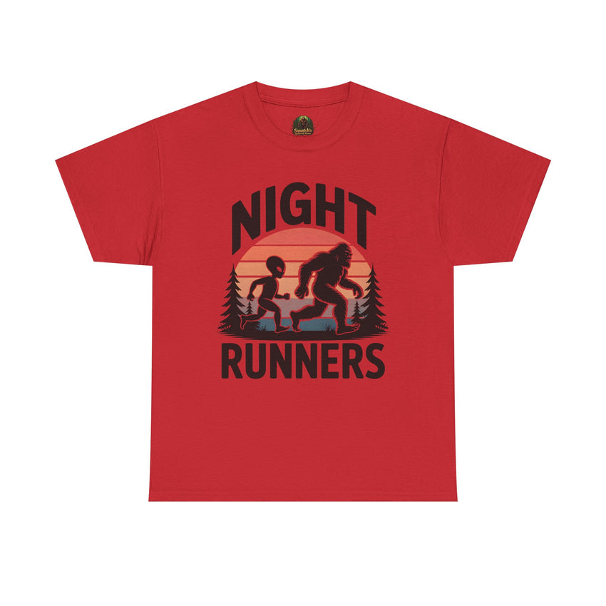 Night Runners Alien Unisex Cotton Tee