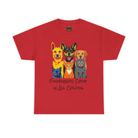 Furriends Come in All Colors Unisex Heavy Cotton Tee