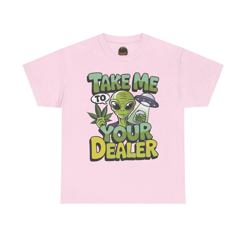 Alien Humor T-Shirt - Funny Graphic Tee for UFO Lovers