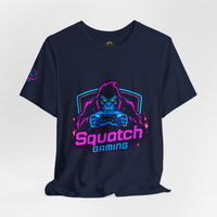 Squatch Gaming Logo Tee | Gamer Badge T-Shirt