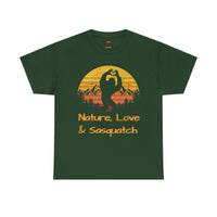 Nature,Love & Sasquatch Tshirt