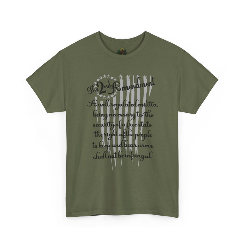 Second Amendment Unisex Heavy Cotton Tee Patriotic T-Shirt