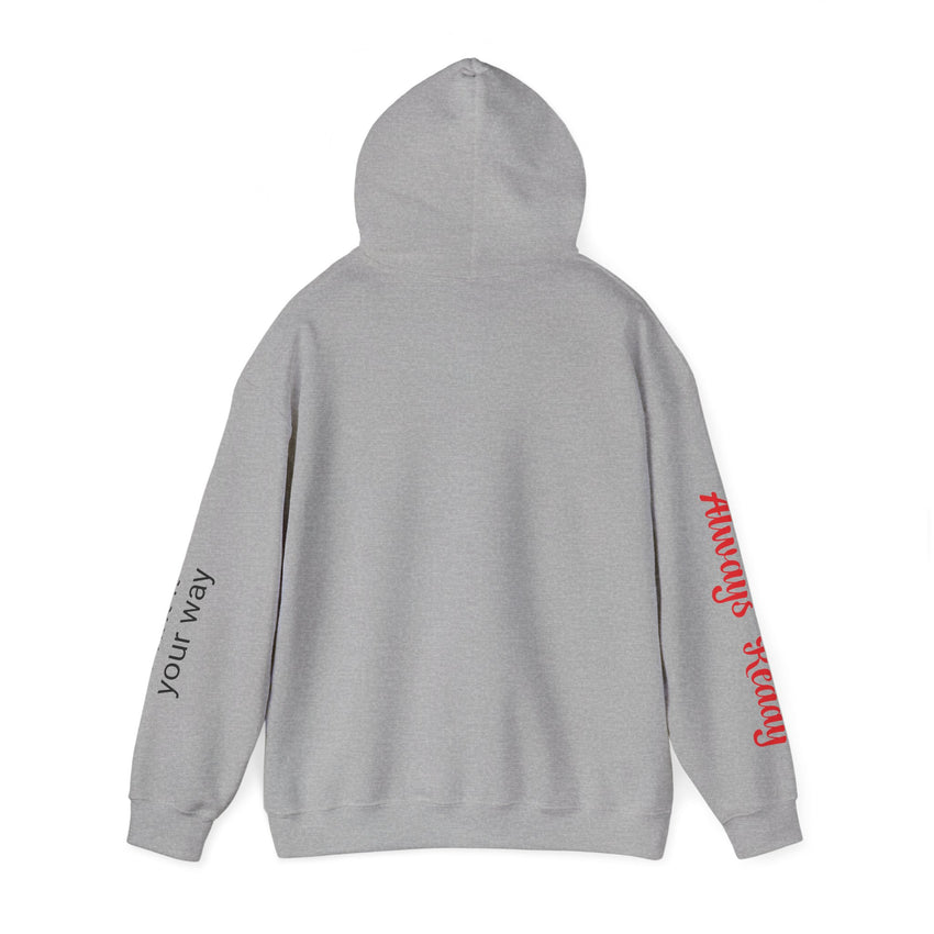 Proud Firefighter Hooded Sweatshirt  Unisex Heavy Blend