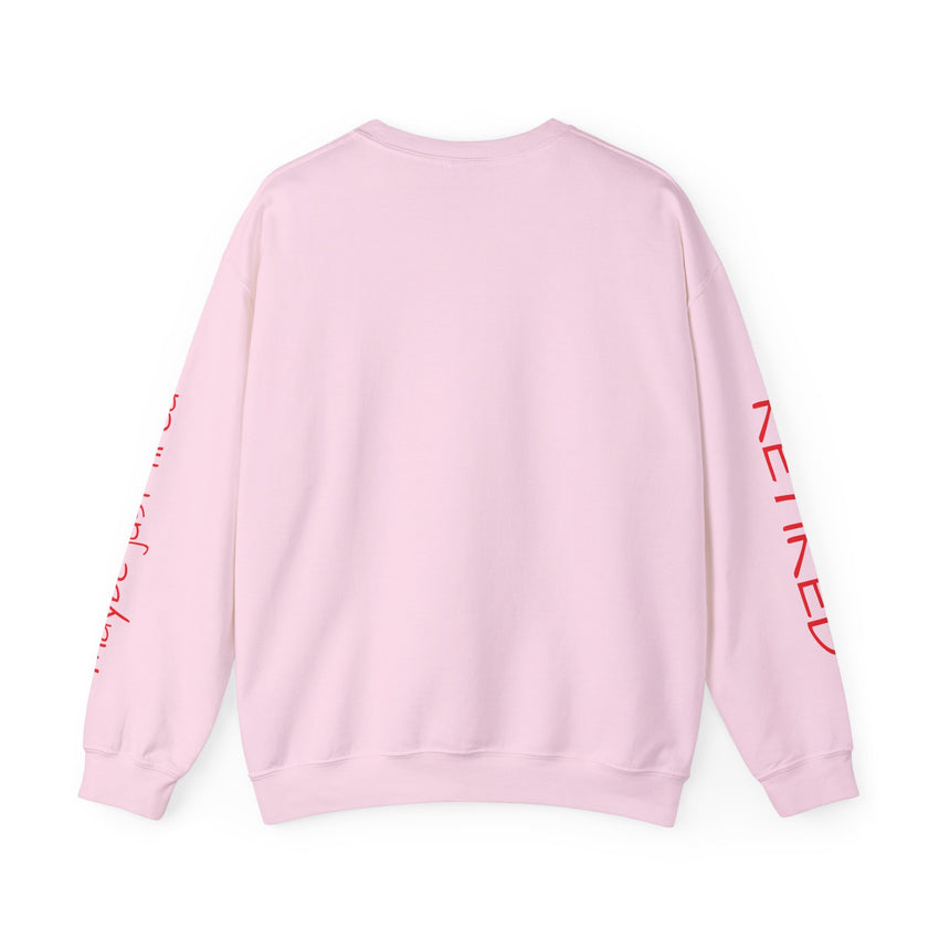 Retired Under New Management Crewneck Sweatshirt, Perfect Gift for Retirement, Funny Sweatshirt, Casual Wear, Retirement Party Essential
