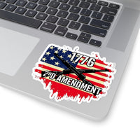 Patriotic 2nd Amendment Kiss-Cut Stickers - Reflect Your Rights