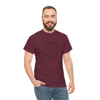 Retired Not My Problem Unisex Heavy Cotton Tee - Casual Comfort for Retirement Celebrations