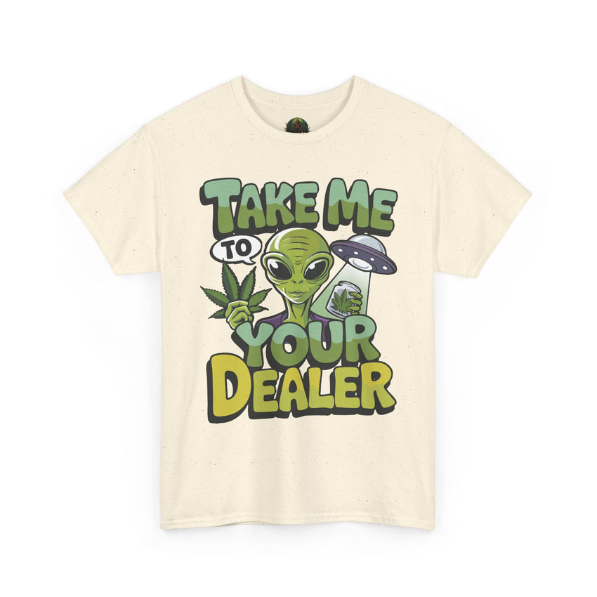 Alien Humor T-Shirt - Funny Graphic Tee for UFO Lovers