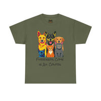 Furriends Come in All Colors Unisex Heavy Cotton Tee