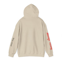 Proud Firefighter Hooded Sweatshirt  Unisex Heavy Blend