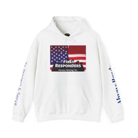 First Responders Unisex Hoodie - Honor, Support & Unite