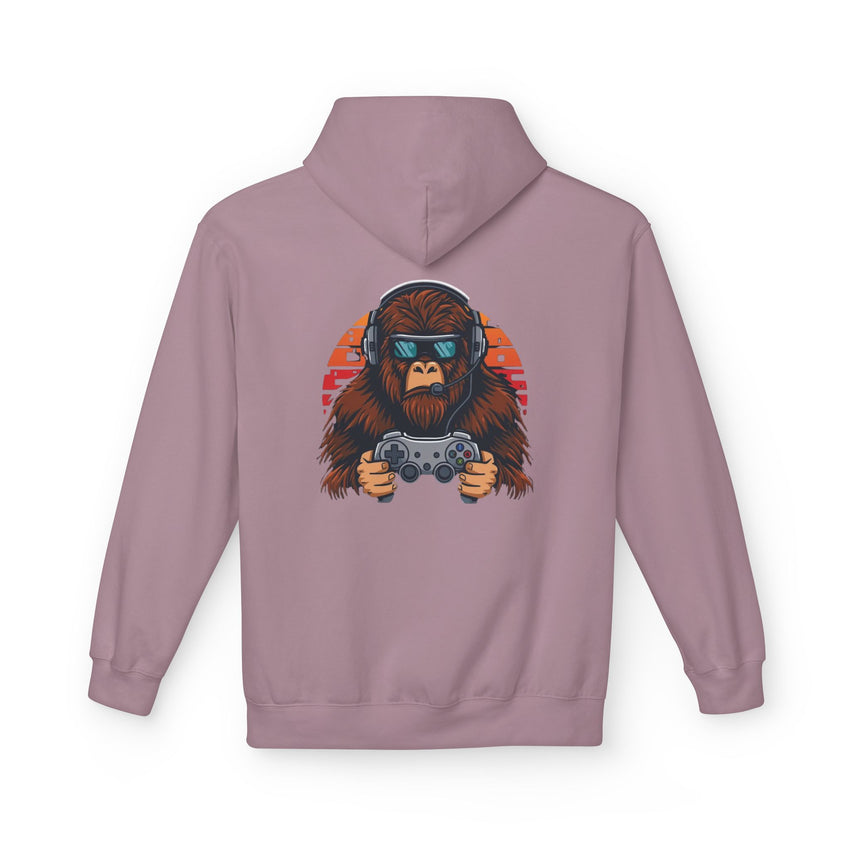 Gaming Ape Gamer Hoodie | Squatch Gaming Logo, Retro Controller