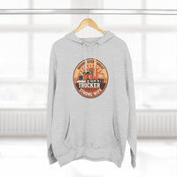 Trucker Strong Wife Fleece Hoodie