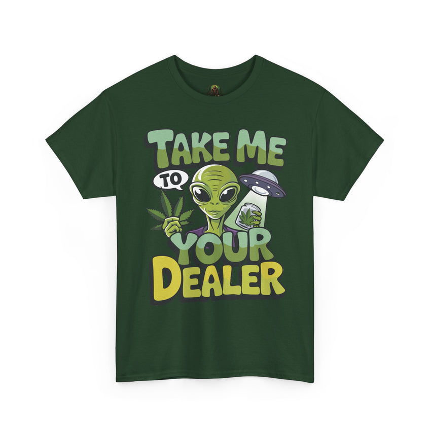 Alien Humor T-Shirt - Funny Graphic Tee for UFO Lovers