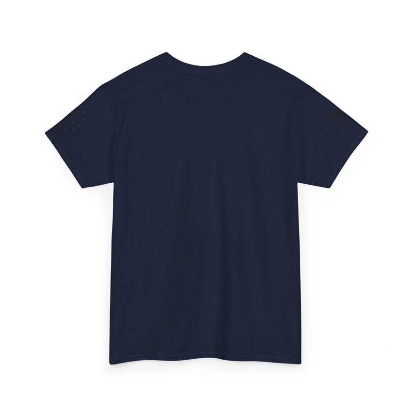 Patriotic Unisex Heavy Cotton Tee - 'We Will Keep Our God, Our Guns, and Our Constitution!'