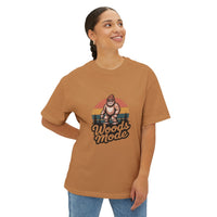 Retro Bigfoot Woods Mode Unisex Oversized Tee