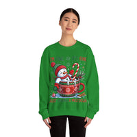 Im fine snowman Christmas sweatshirt