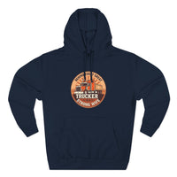Trucker Strong Wife Fleece Hoodie