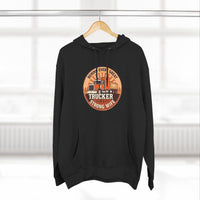 Trucker Strong Wife Fleece Hoodie