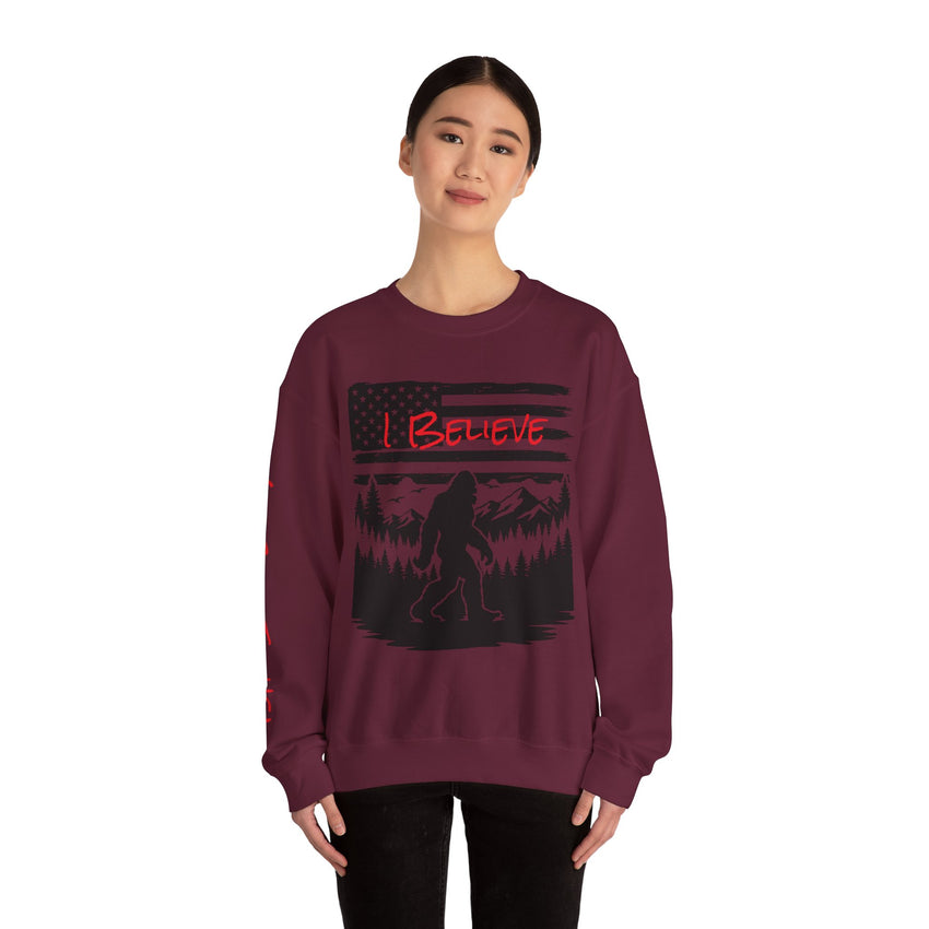 Bigfoot Believer Unisex Crewneck Sweatshirt