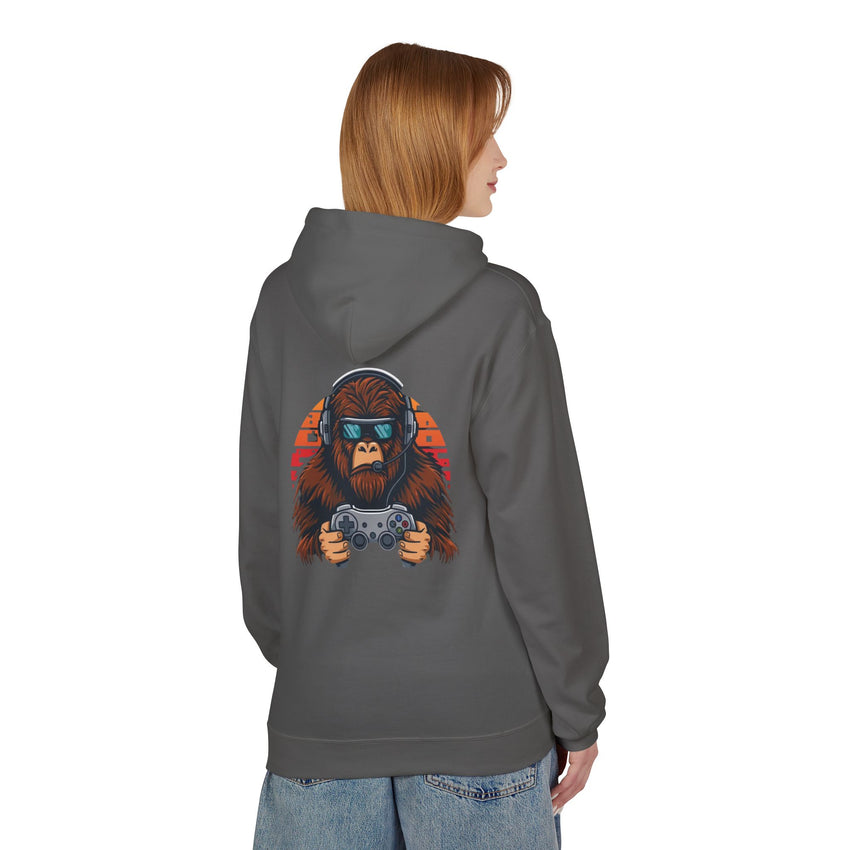 Gaming Ape Gamer Hoodie | Squatch Gaming Logo, Retro Controller