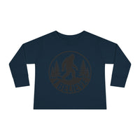 I Believe Bigfoot Toddler Long Sleeve Tee