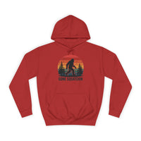 Retro Bigfoot Hoodie - "Gone Squatchin"