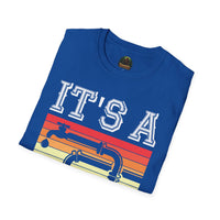 It's A Trap trumpet T-Shirt | Retro Striped Trombone Band Humor