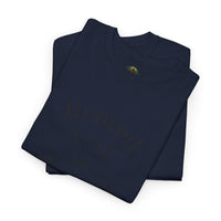 Retired Not My Problem Unisex Heavy Cotton Tee - Casual Comfort for Retirement Celebrations