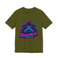 Squatch Gaming Logo Tee | Gamer Badge T-Shirt