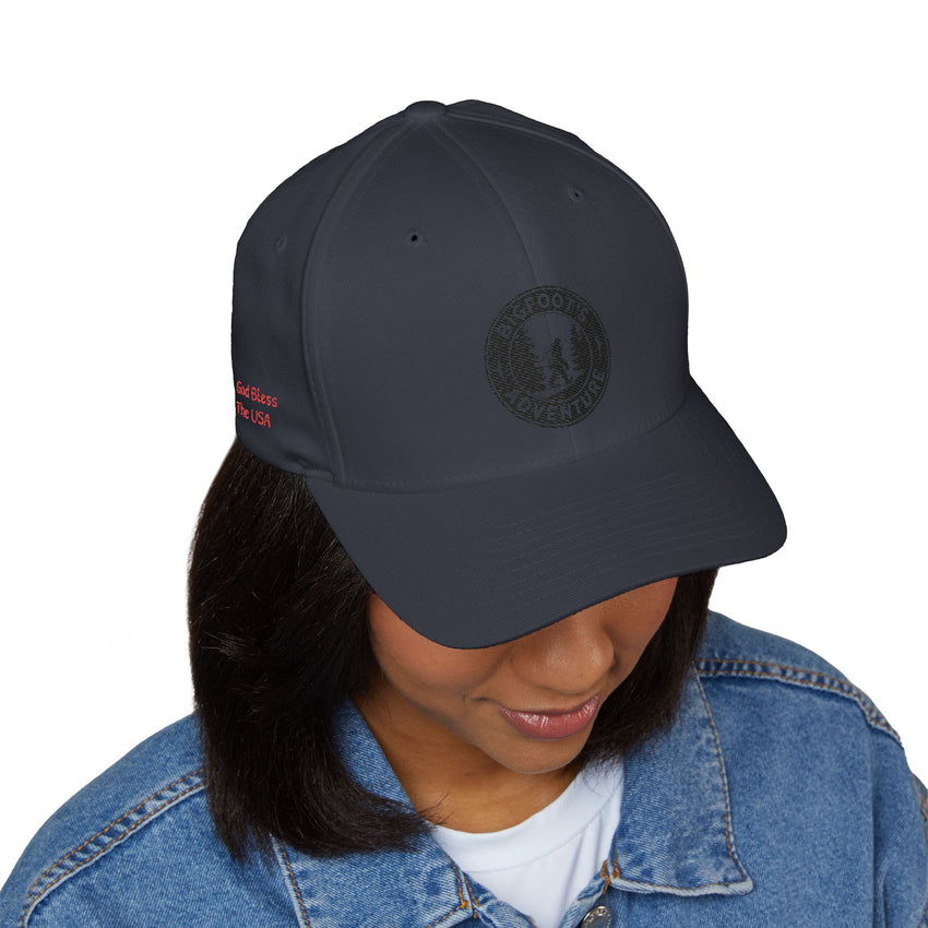 Bigfoot's Adventure Embroidered Cap