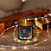 Holiday Scented Candles - Coconut Apricot Wax (4oz, 9oz) - Merry Christmas 2023