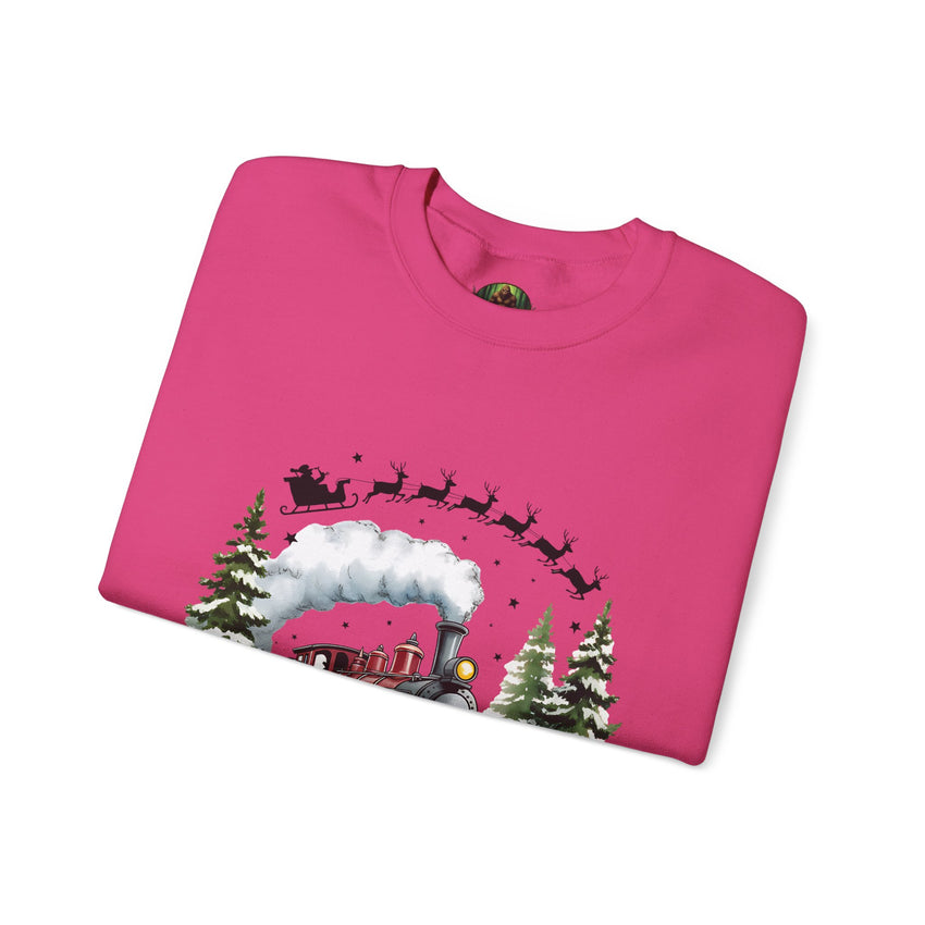 Believe in Santa train sweatshirt , Do you believe?