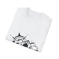 Believe Sasquatch T-Shirt | Bigfoot Mountain Silhouette, Wilderness Theme
