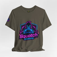 Squatch Gaming Logo Tee | Gamer Badge T-Shirt