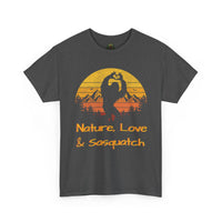 Nature,Love & Sasquatch Tshirt