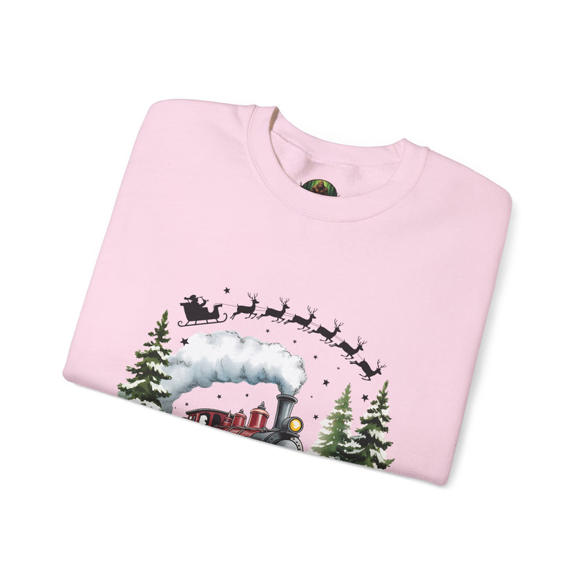 Believe in Santa train sweatshirt , Do you believe?