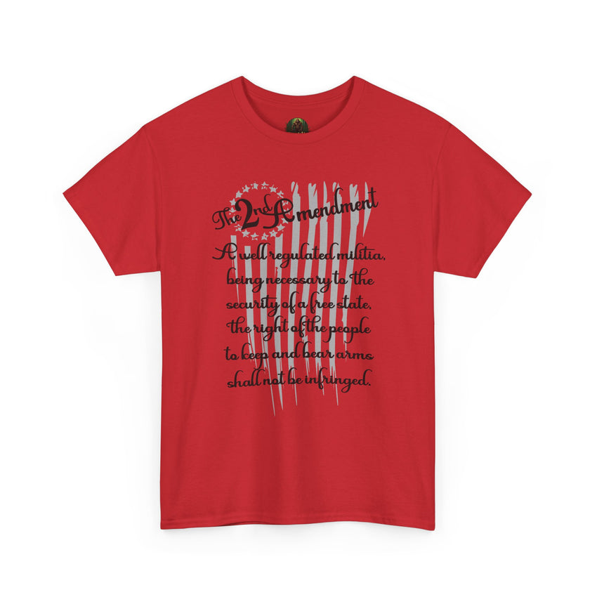 Second Amendment Unisex Heavy Cotton Tee Patriotic T-Shirt